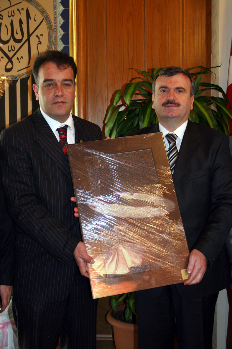 Baro Başkanı Özen Başkan Akyürek'i Ziyaret Etti
