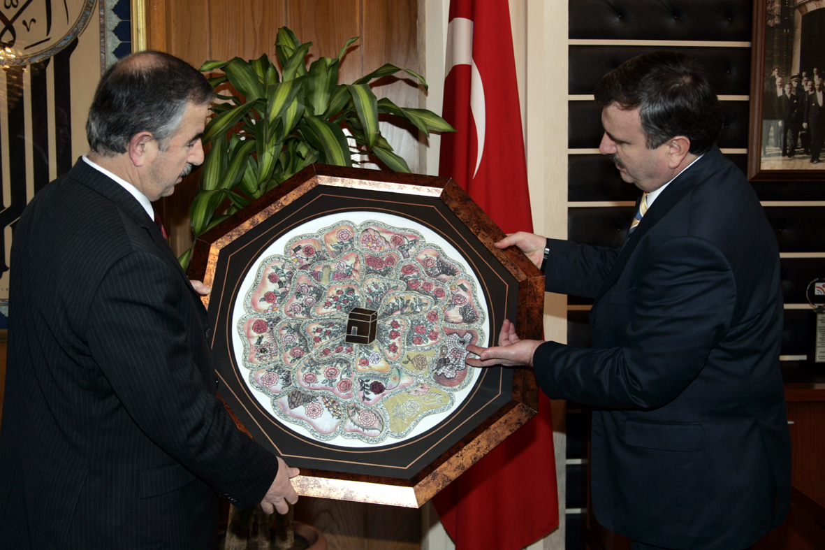 Ali Bardakoğlu Büyükşehir Belediyesi'ni Ziyaret Etti