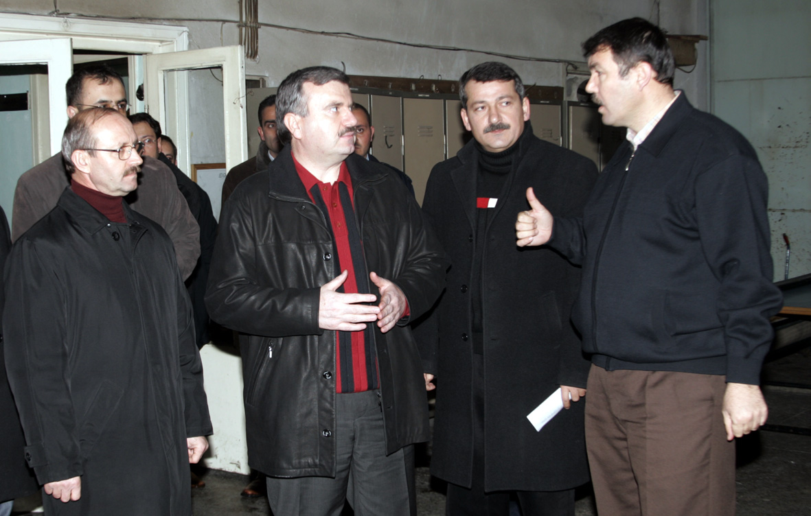 Başkan Akyürek İtfaiye Grubu'nu Denetledi