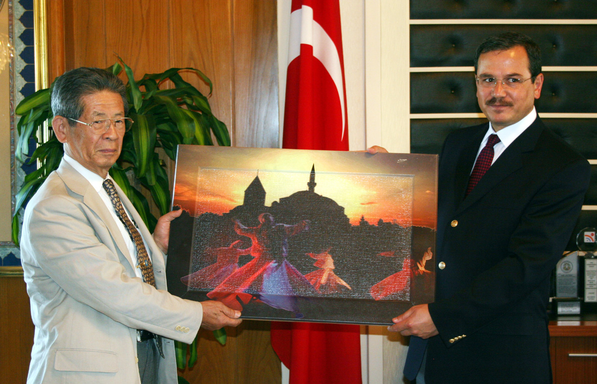 Kyoto Şehir Meclisi Başkanı Kigotawa'nın Ziyareti
