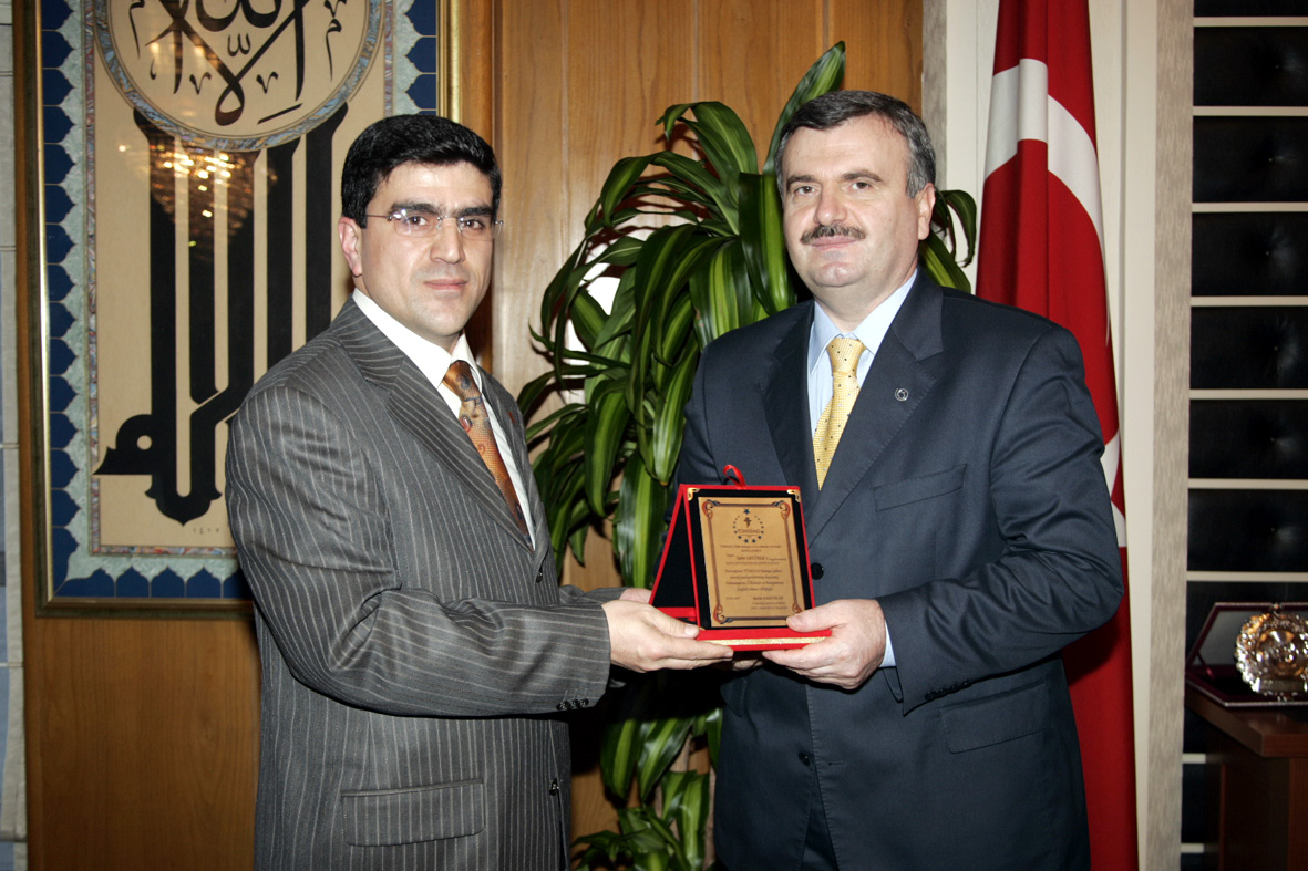 Tümsiad Üyeleri Başkan Akyürek'i Ziyaret Etti