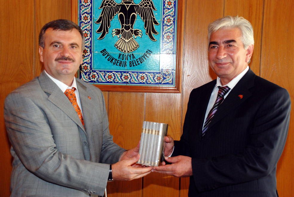 MHP Konya Milletvekilleri Başkan Akyürek'i Ziyaret Etti