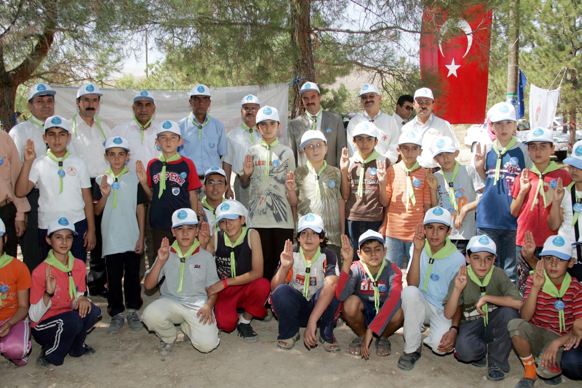 İlköğretim Öğrencilerine Çevre Bilinci Kampı