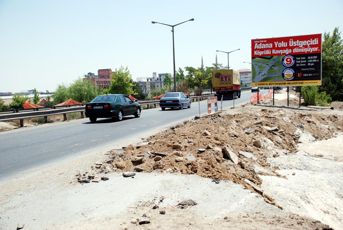 Adana Yolu Üstgeçidi Köprülü Kavşağa Dönüşüyor