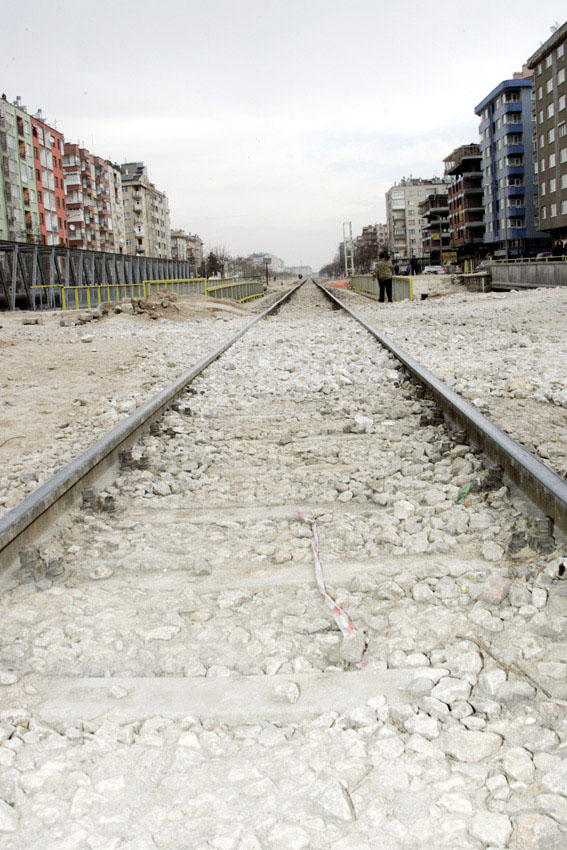 Şehir Merkezinde Yeni Bir Ulaşım Koridoru Oluşuyor