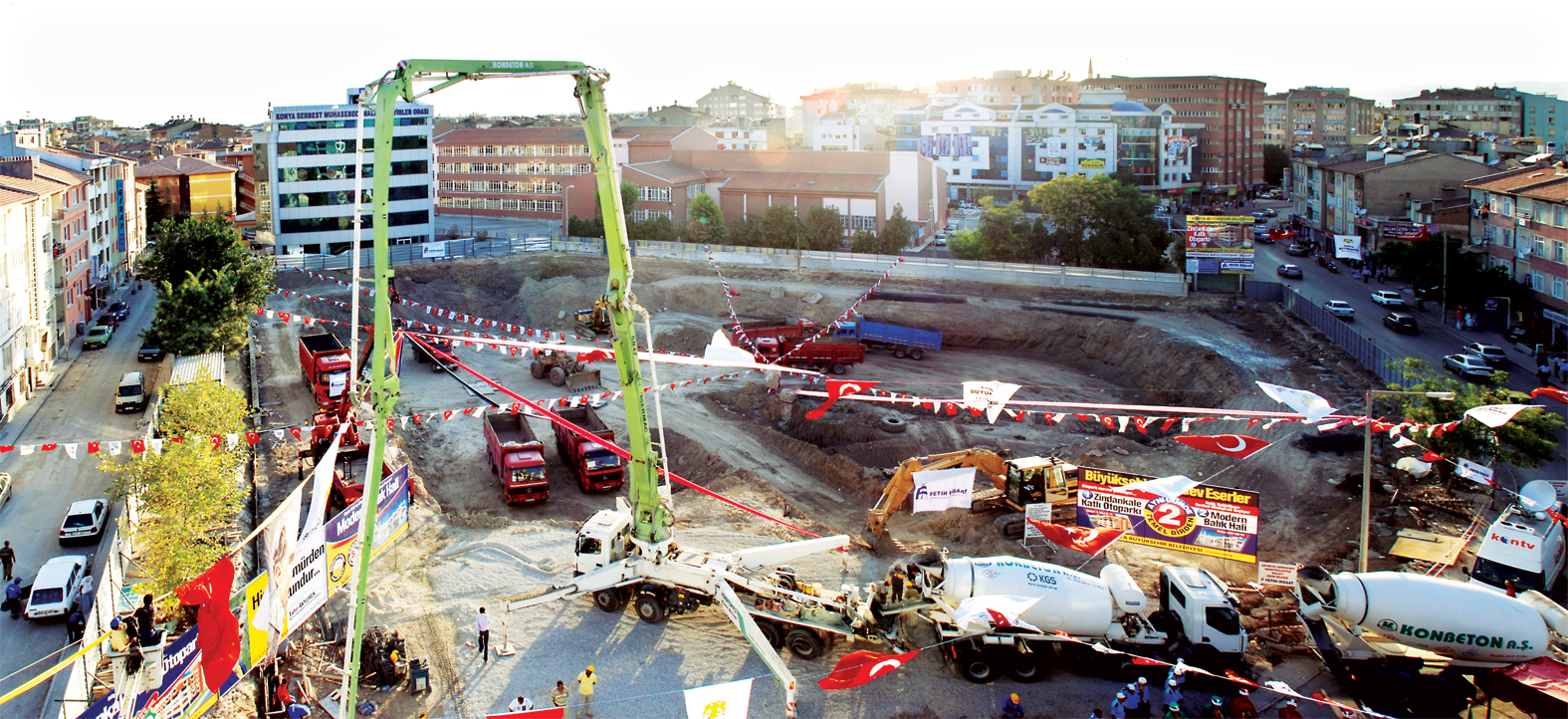 Zindankale Katlıotoparkı ve Balık Hali Temel Atma Töreni