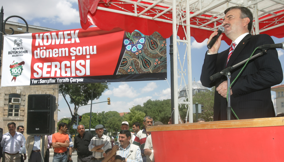 Komek Dönem Sonu Sergisi Açıldı