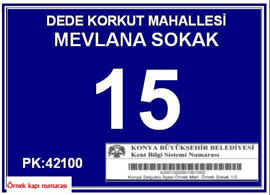 Kapı Numaraları ve Sokak İsimleri Yeniden Düzenleniyor