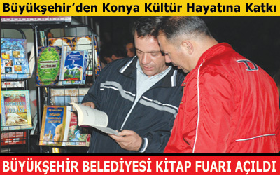 Büyükşehir Belediyesi Kitap Fuarı Açıldı