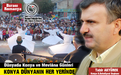Konya Dünyanın Gündeminde