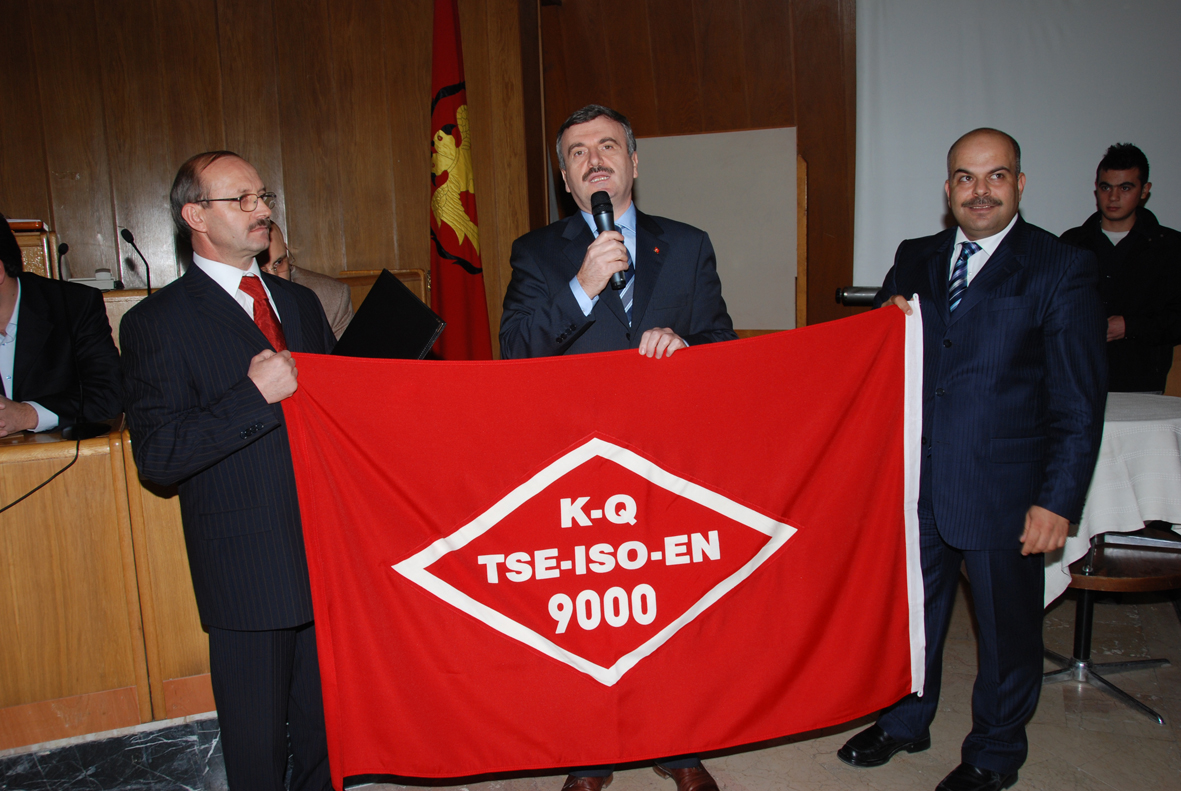 KOSKİ TSE ISO 9001 Belgesi Aldı