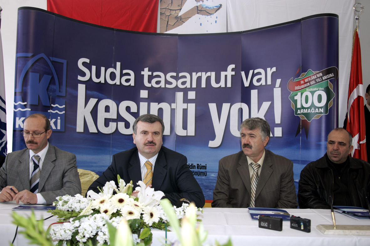  'Doğru ve Tasarruflu Kullanırsak Su Sıkıntısı Yaşamayız.'