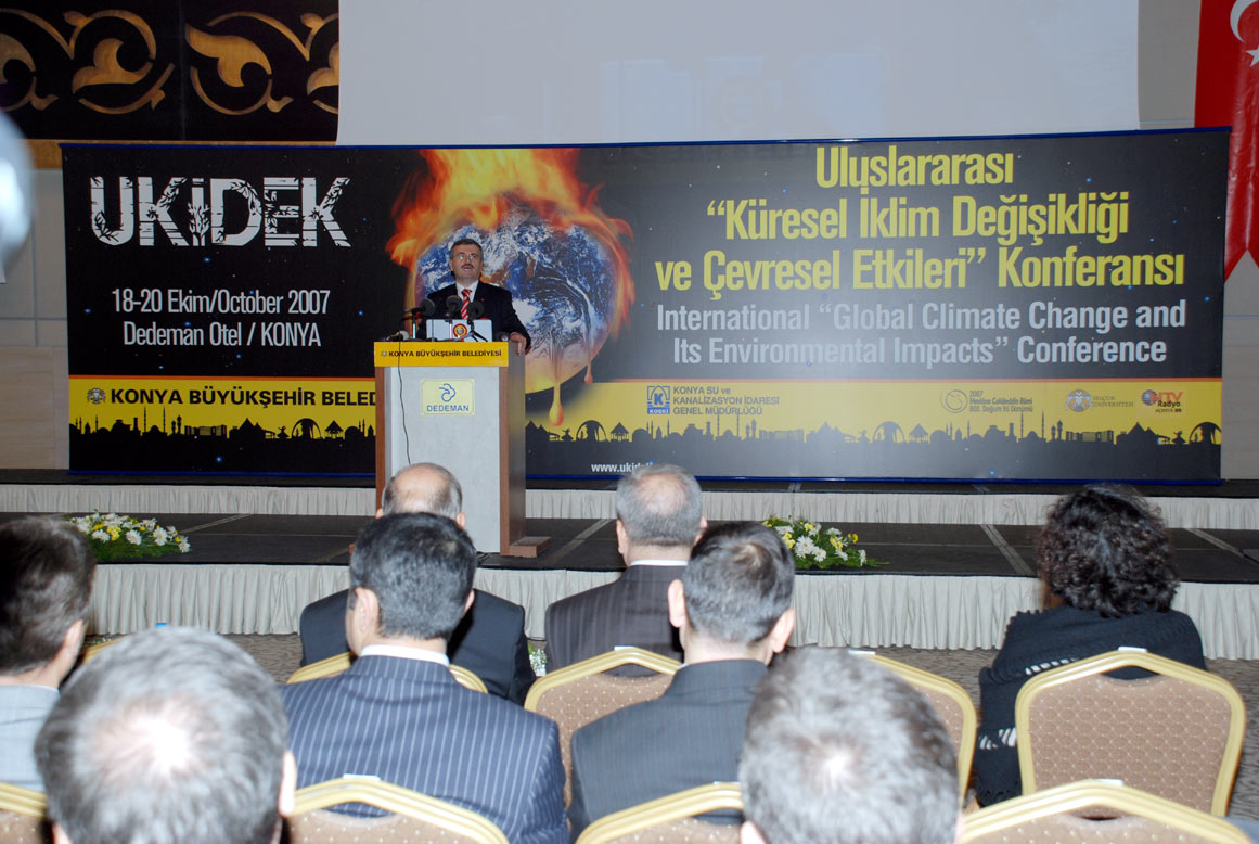 Küresel Isınma Konya'da Uluslararası Toplantıda  Ele Alınıyor