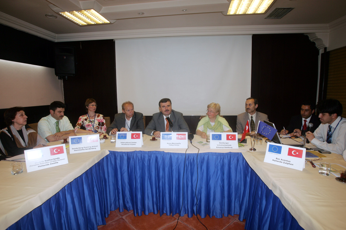 Frism 50+ Proje Toplantısı Konya'da Yapıldı