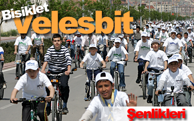 Konyalılar, Bisiklet-Velesbit Şenliği'nde Buluştu