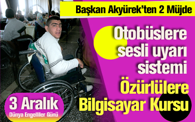 3 Aralık Dünya Engelliler Günü