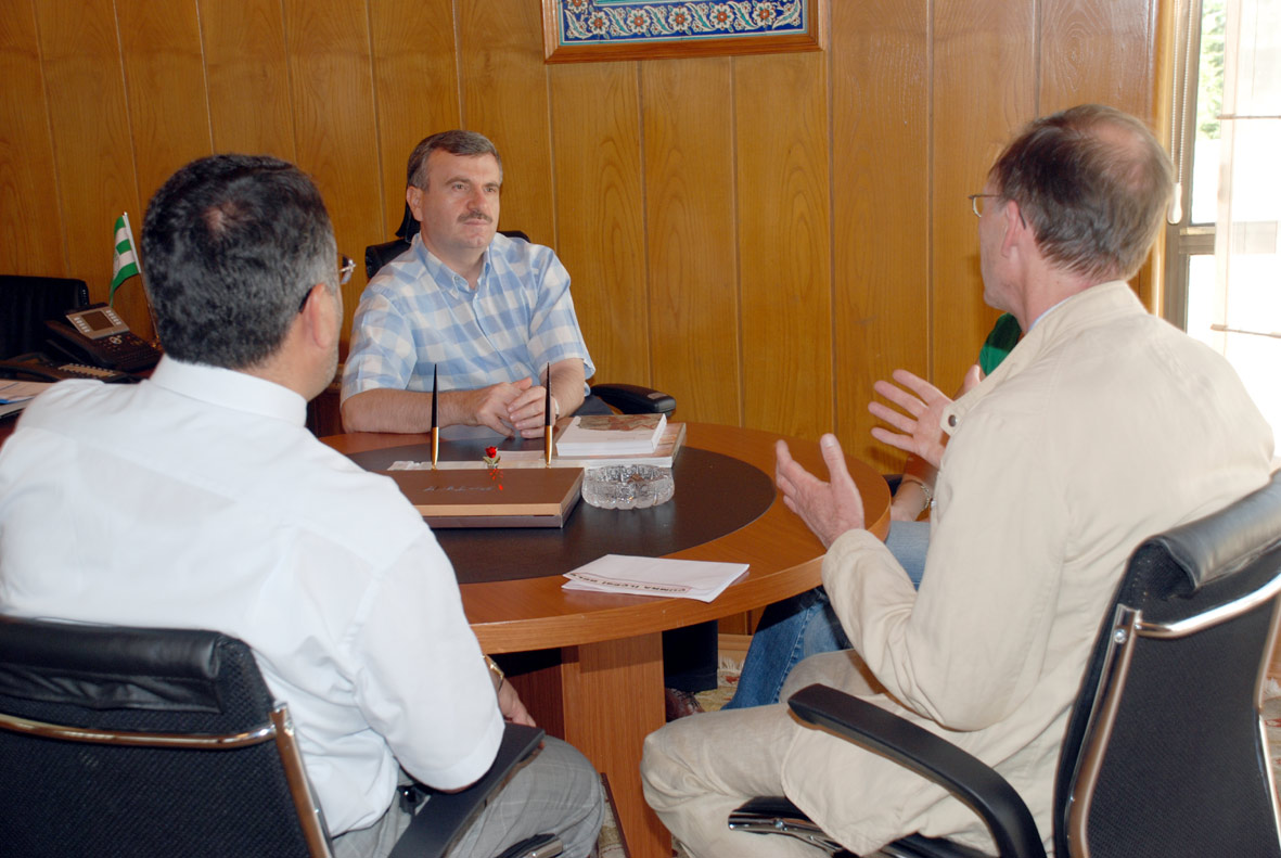 Çatahöyük Kazı Başkanı Prof. Ian Hodder Büyükşehir'de