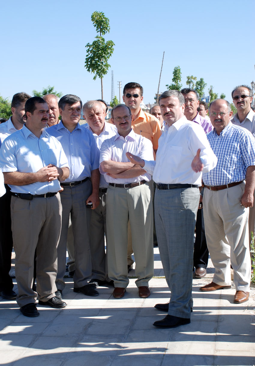 Başkan Akyürek Büyükşehir'in Yatırımlarını İnceledi