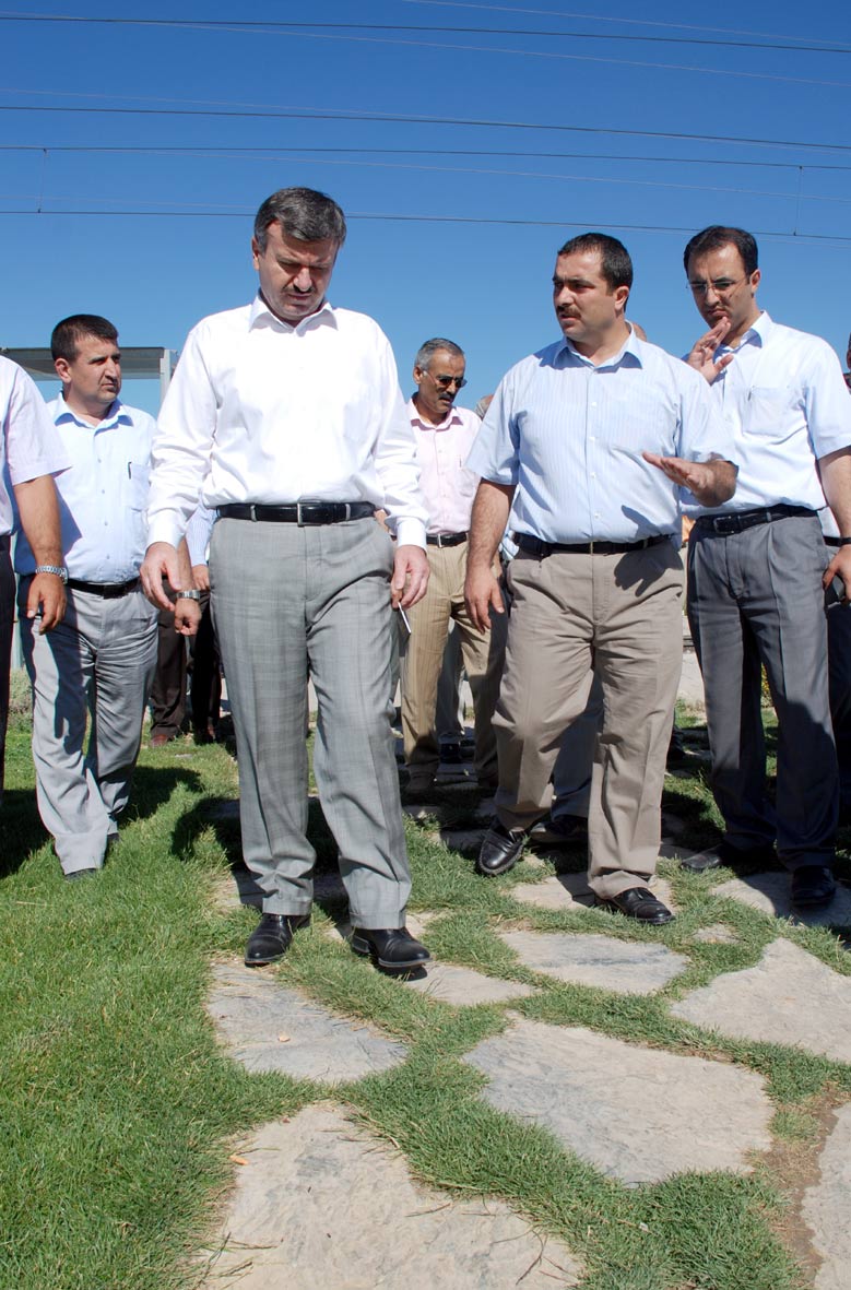 Başkan Akyürek Büyükşehir'in Yatırımlarını İnceledi
