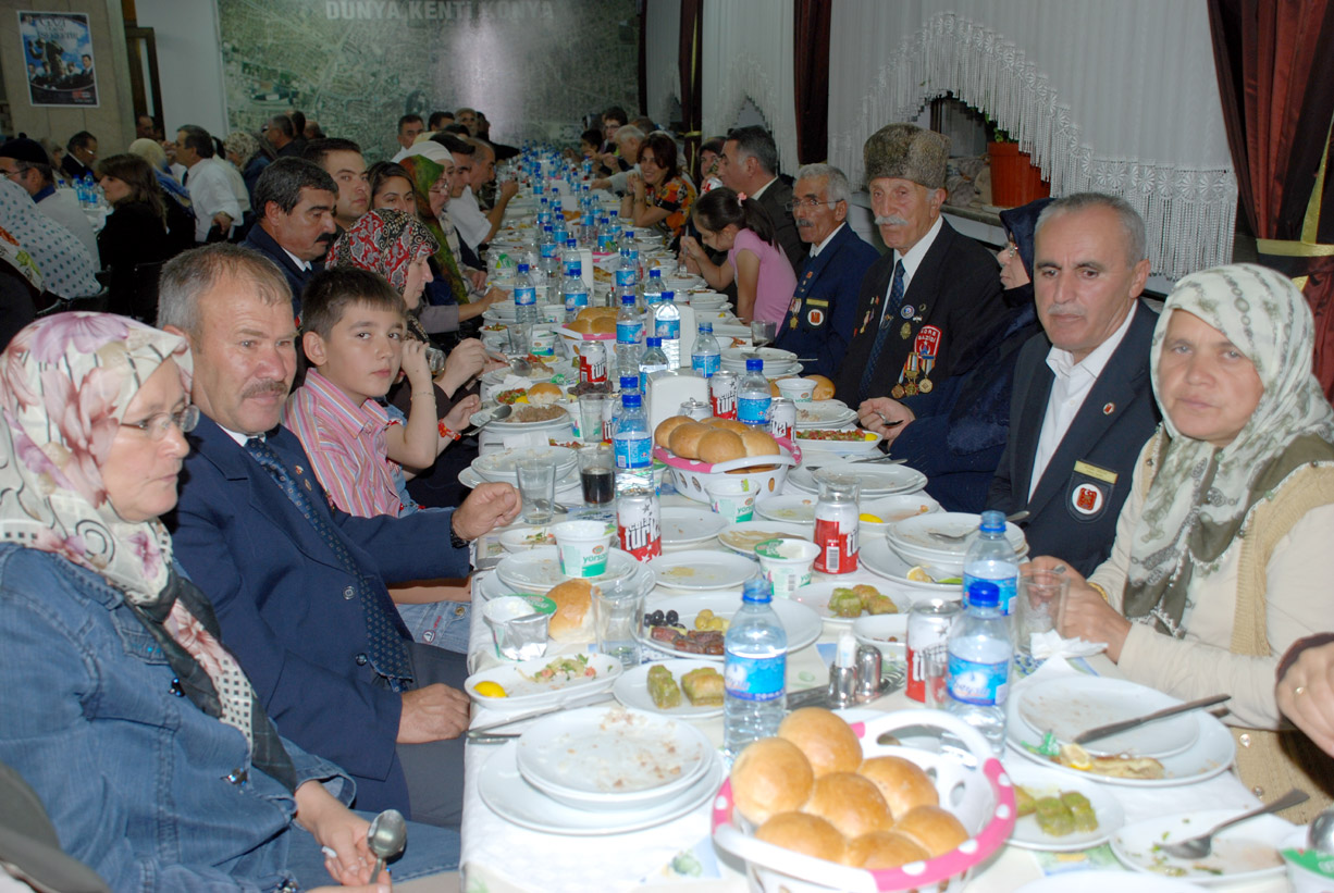 Konya Protokolü, Gaziler İle İftarda Buluştu