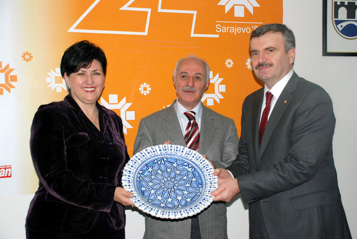 Konya İle Saraybosna Arasındaki İlişkiler Güçleniyor