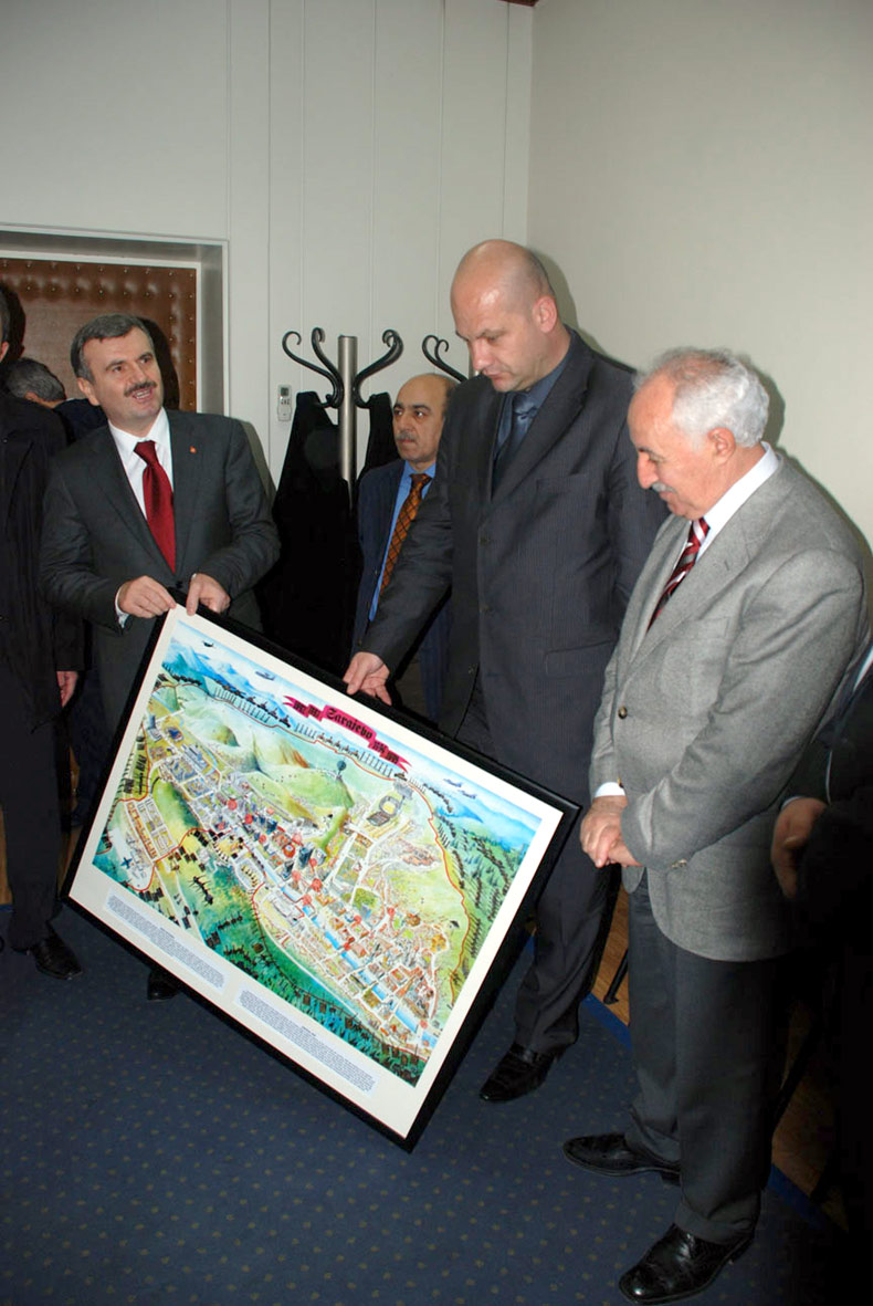 Konya İle Saraybosna Arasındaki İlişkiler Güçleniyor
