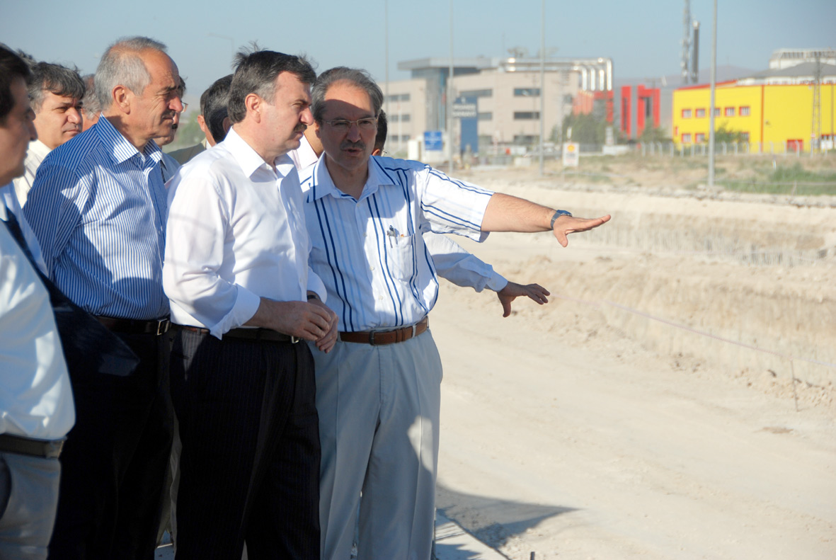 Başkan Akyürek Yatırım Alanlarını İnceledi
