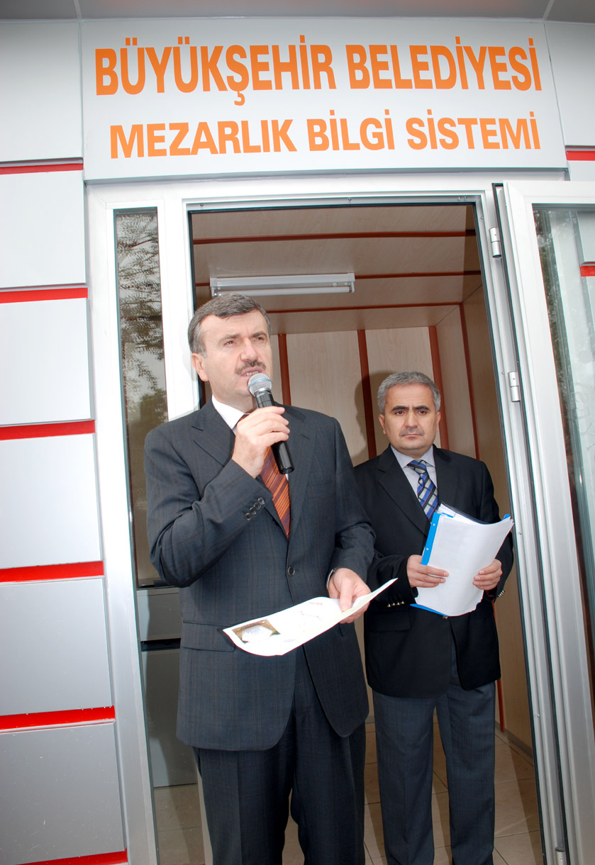 Konya Mezarlık Bilgi Sistemi Hizmete Girdi