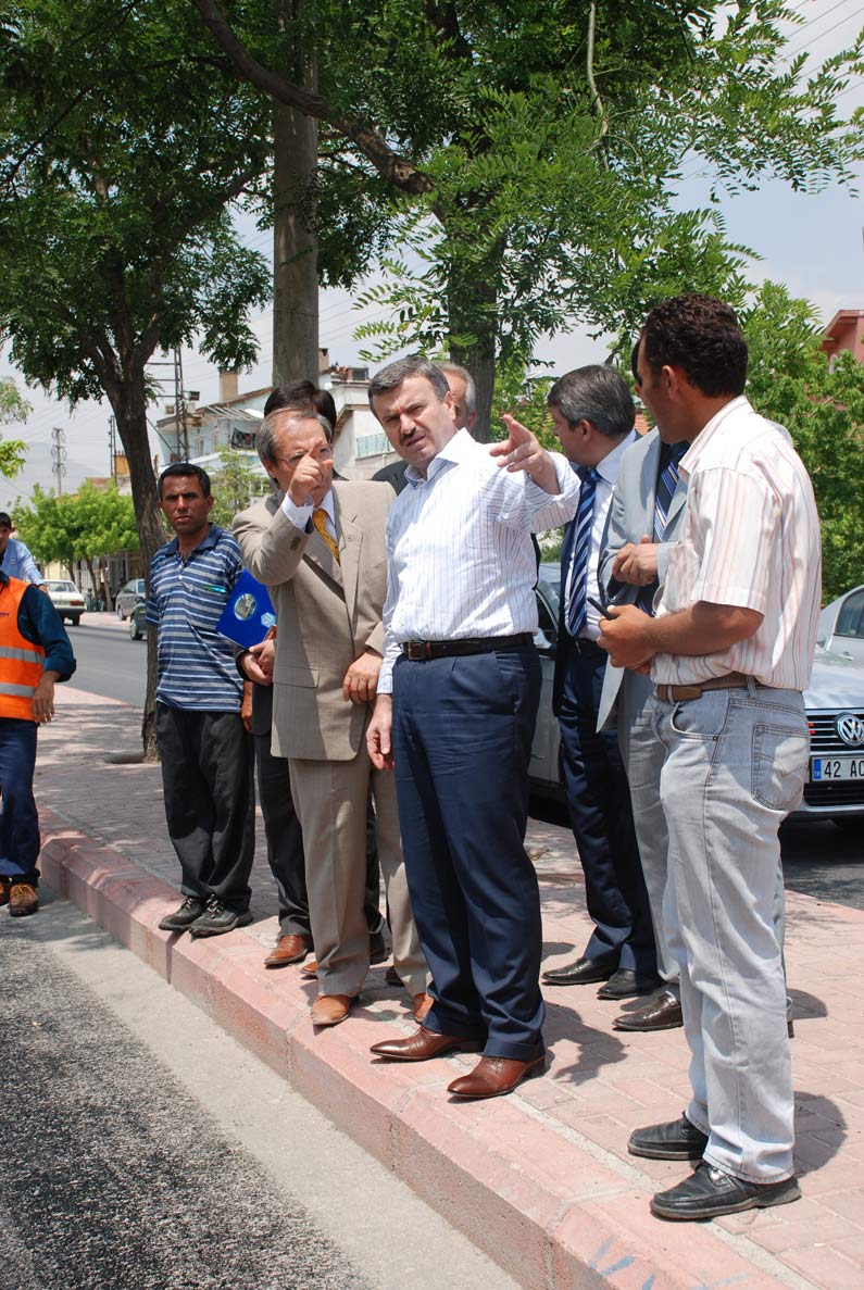 Beyşehir Caddesi Kaliteli Asfaltla Kaplanıyor