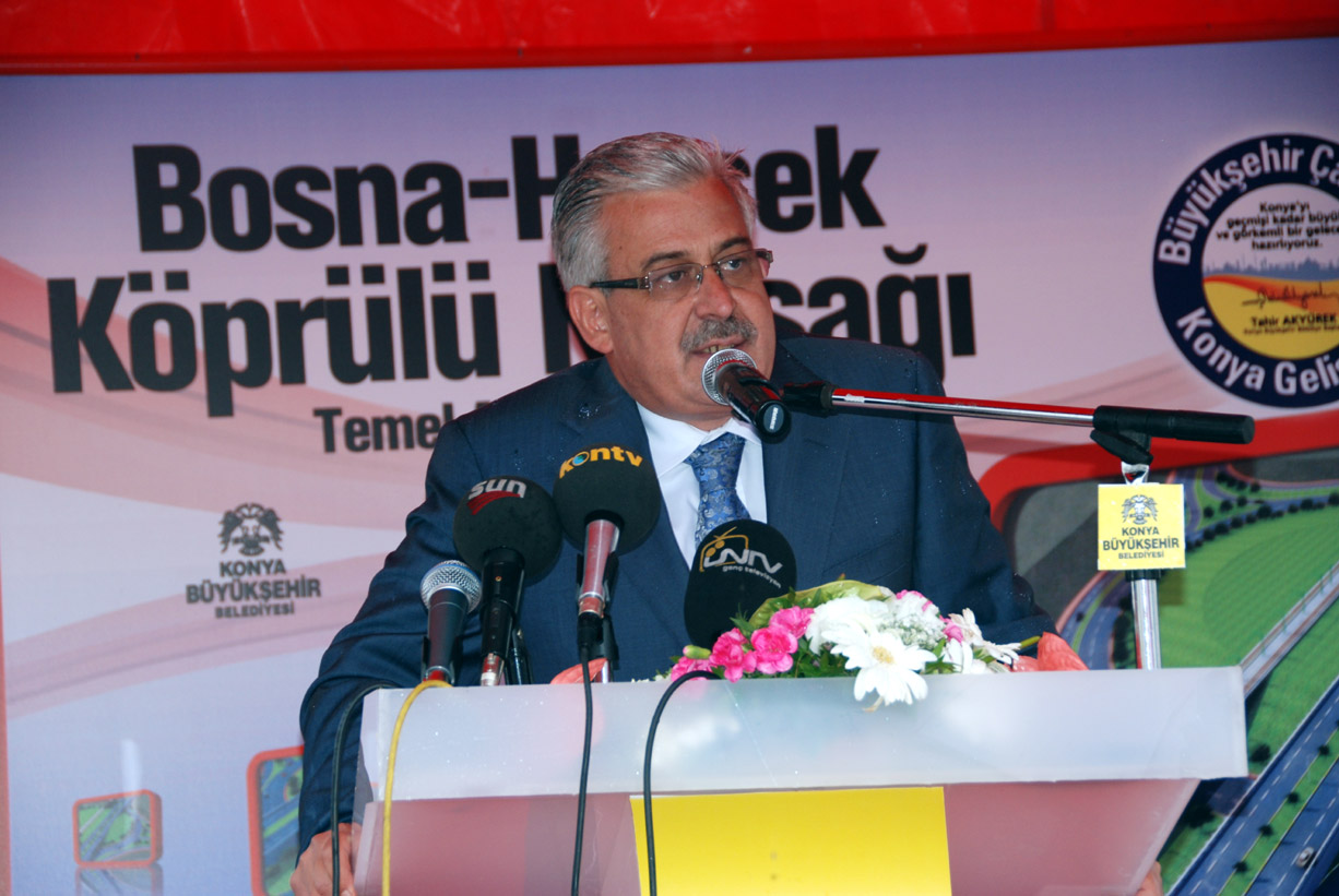 20'nci Köprülü Kavşağın Temeli Atıldı