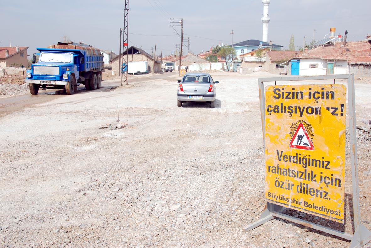 Çeçenistan Caddesi'nde Kamulaştırma Çalışmaları