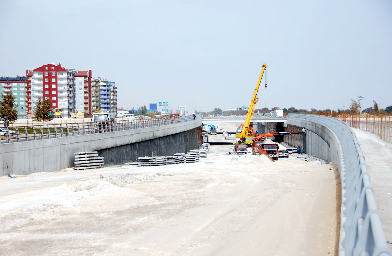 Ereğli Yolu Köprülü Kavşağı Tamamlanıyor