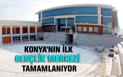 Gençlik Merkezi İnşaatı Tamamlanıyor