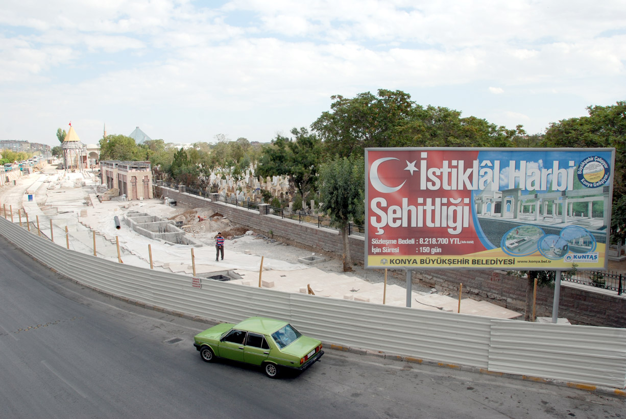 İstiklal Harbi Şehitliği İnşaatı Devam Ediyor