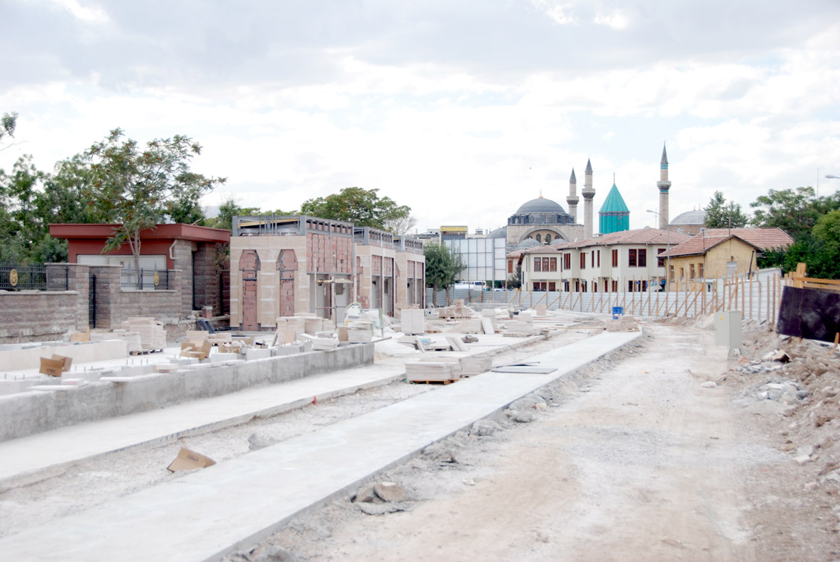 İstiklal Harbi Şehitliği İnşaatı Devam Ediyor