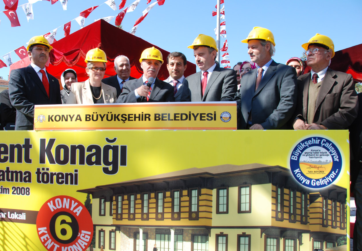 Meram Hanımlar Lokali'nin Temeli Atıldı