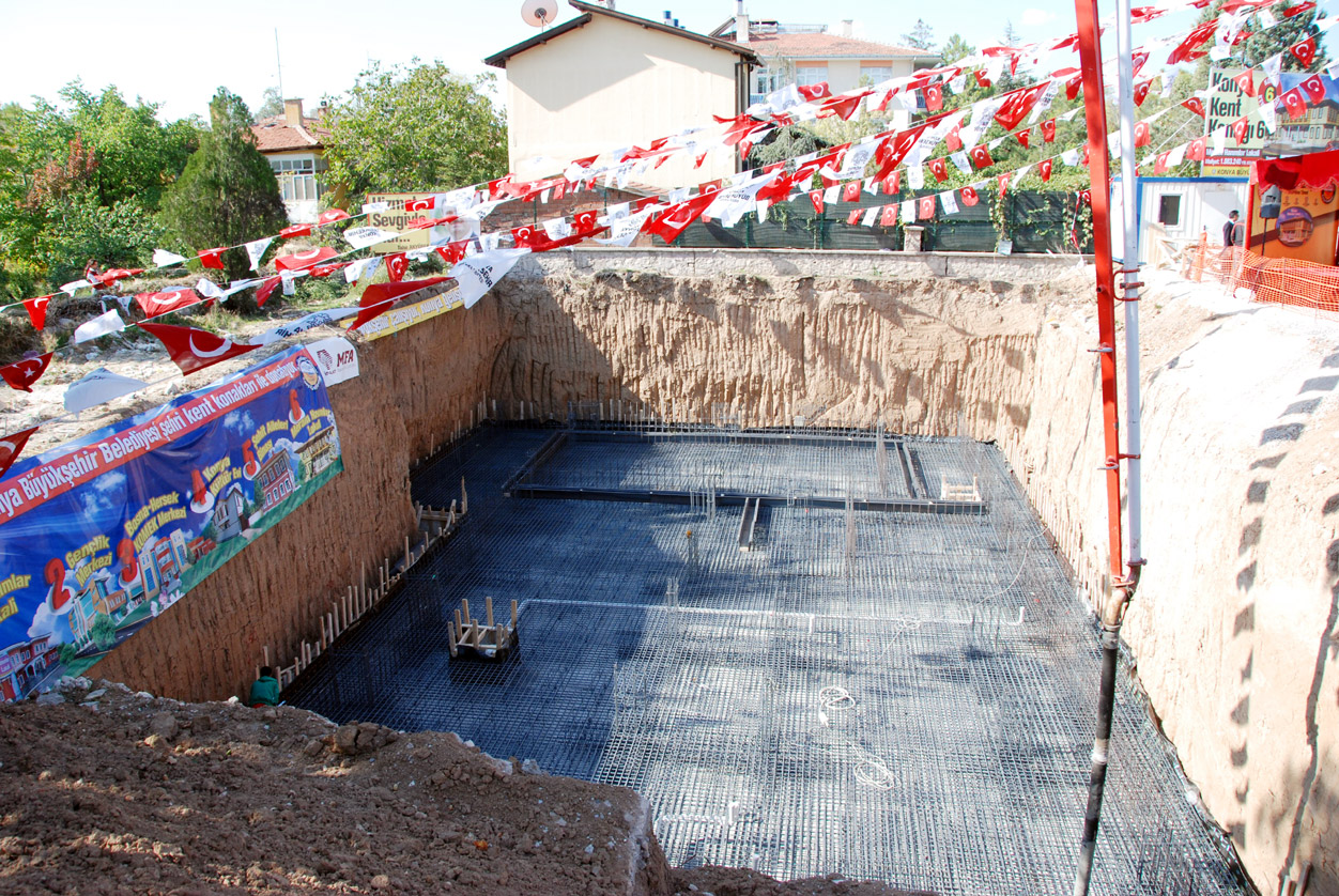 Meram Hanımlar Lokali'nin Temeli Atıldı