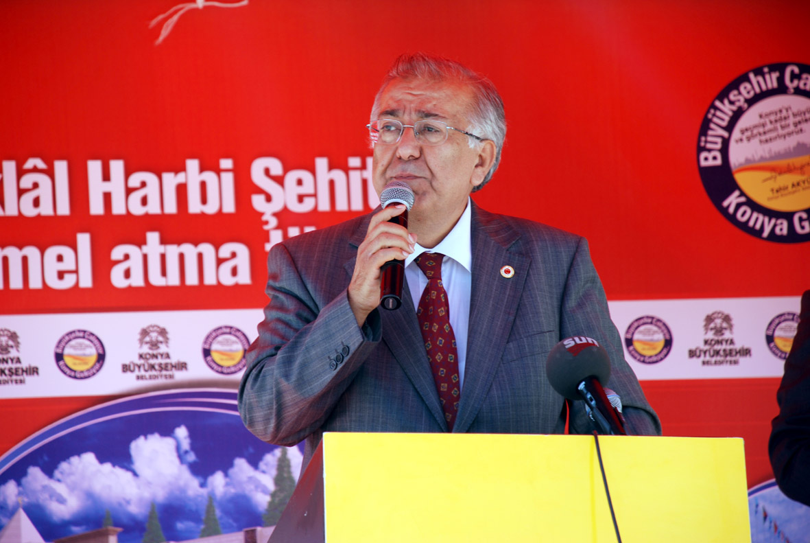 İstiklal Harbi Şehitliği'nin Temeli Törenle Atıldı