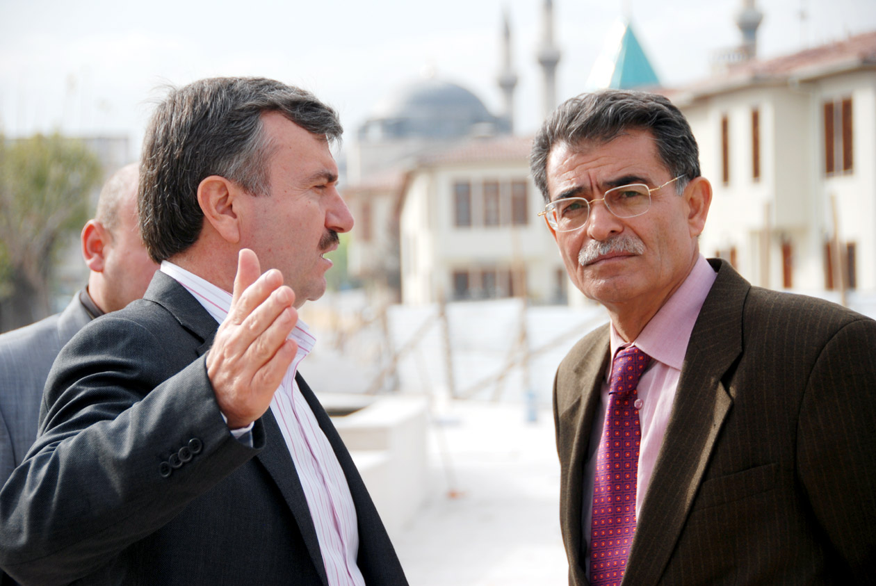 Sami Güçlü Şehitlik İnşaatında İncelemelerde Bulundu