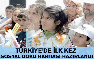 Türkiye'de İlk Kez Sosyal Doku Haritası Hazırlandı