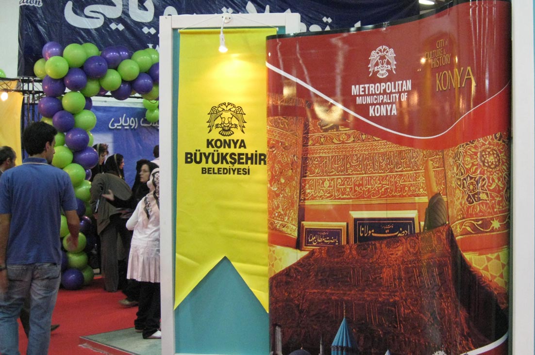 İran'da Düzenlenen Turizm Fuarında Konya Tanıtıldı