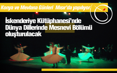 Mısır''da Konya ve Mevlâna Günleri