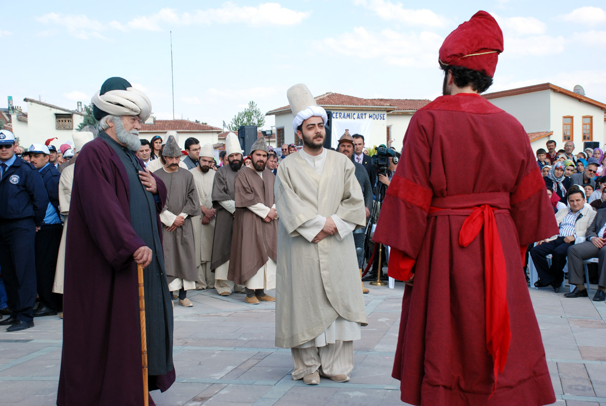 Hazreti Mevlâna ve Ailesini Temlisi Karşılama Töreni