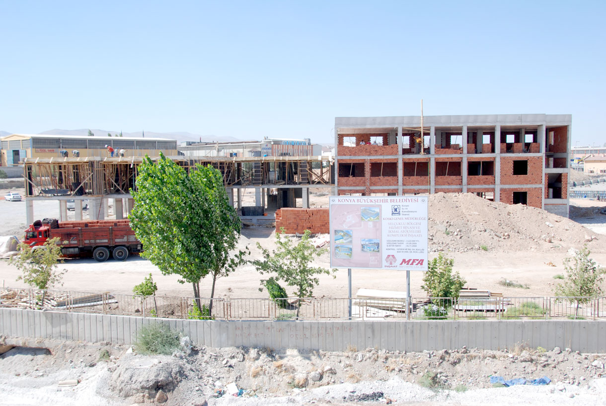 KOSKİ Selçuklu ve Meram Altyapı Tesisleri İnşaatı