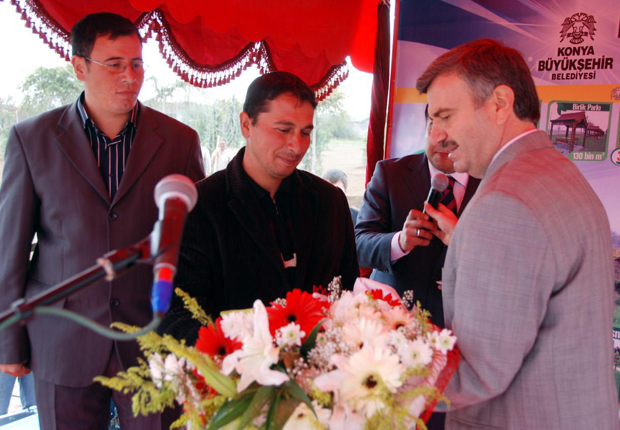 Karaaslan Hadimi Parkı'nın Temeli Atıldı