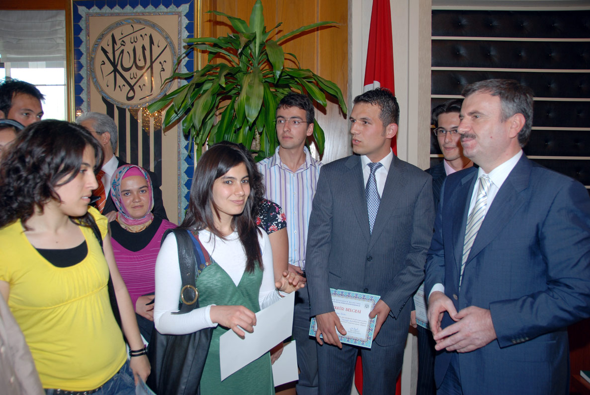 HUDER ve Gençlik Merkezi'nden Başkan Akyürek'e Ziyaret