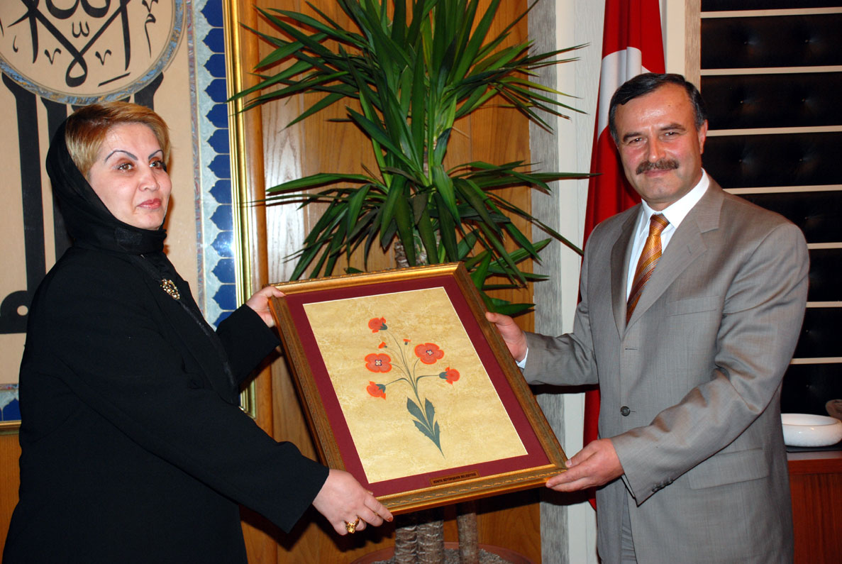 Afganistan Parlamento Heyeti Büyükşehir'de