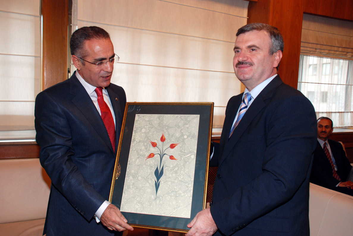 BBP Genel Başkanı Topçu Başkan Akyürek'i Ziyaret Etti