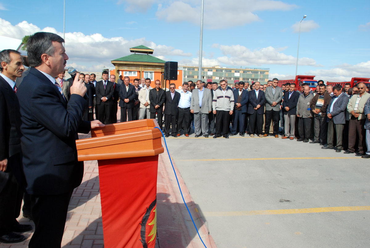 Başkan Akyürek Belediye Çalışanları İle Bayramlaştı