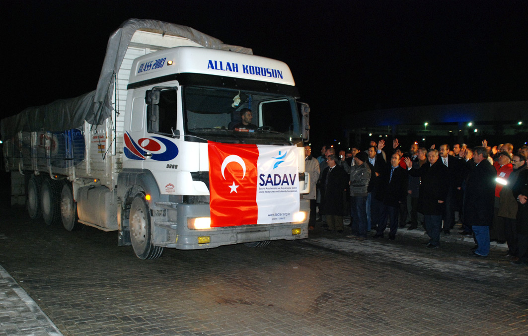 Konya'dan Filistin'e Yardım Eli